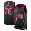 Dres Chicago Bulls Prilagođeni Nike 2023-24 City Edition Crno Swingman